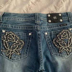 Crystal Rose Miss Me jeans